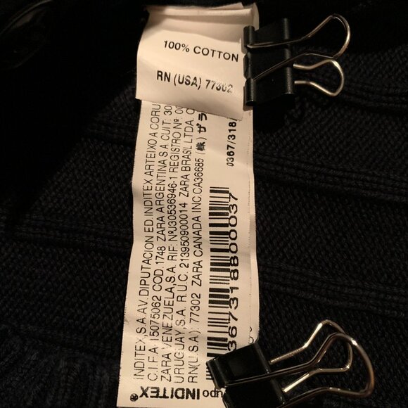 Zara back shawl collar cardigan - Picture 9 of 9